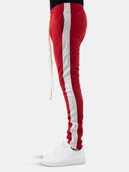 Track Pants - Red / White