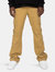 Twill Cargo Flare Pants - Khaki