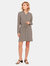 Lizza Long Sleeve Drawstring Dress