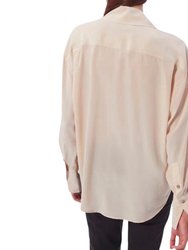 Melinelle Silk Button Down Shirt