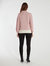 Veleraine Mock Neck Contrast Sweater