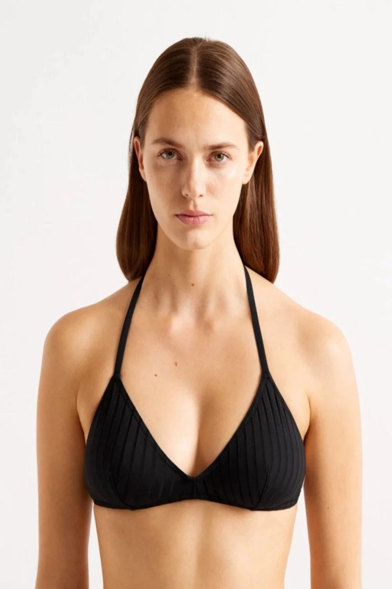 Curacao Small Triangle Bra - Noir