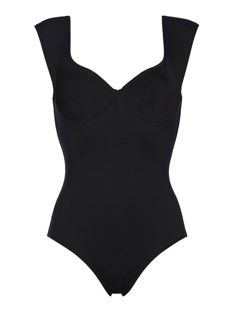 Victoire Sophisticated One Piece - Noir