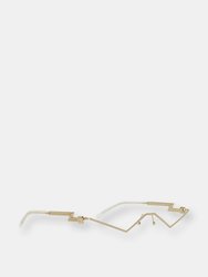 0N1 Gold | Lenseless Frames - Gold