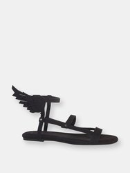 FLYH Olympian Black Sandal