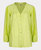 Crinkle Lace Blouse In Lime - Lime