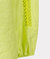 Crinkle Lace Blouse In Lime