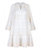 Layered Ruffle Mini Dress In Off White