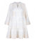 Layered Ruffle Mini Dress In Off White