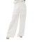 Linen Trouser In Off White - Off White