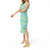 Open Knit Dress In Multi Color