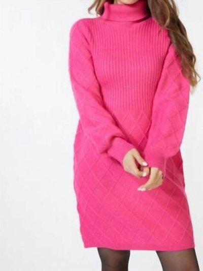 ESQUALO Rib & Pattern Dress product