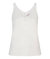 Singlet Rib Top In Off White