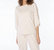 Twisted Modal Sweater In Beige