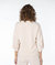 Twisted Modal Sweater In Beige