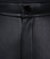 Women's Button Closure Pu Trouser In Black