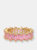 Baguette Eternity Band - Pink