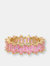 Baguette Eternity Band - Pink
