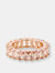 Champagne Eternity Band - Champagne