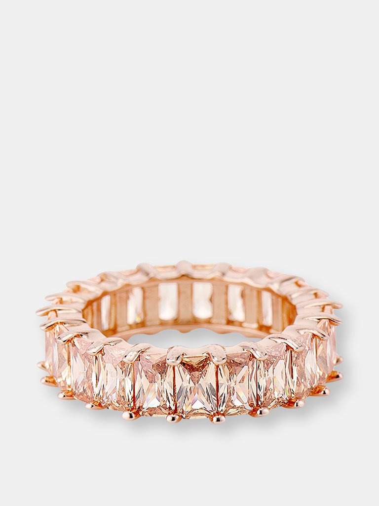 Champagne Eternity Band - Champagne