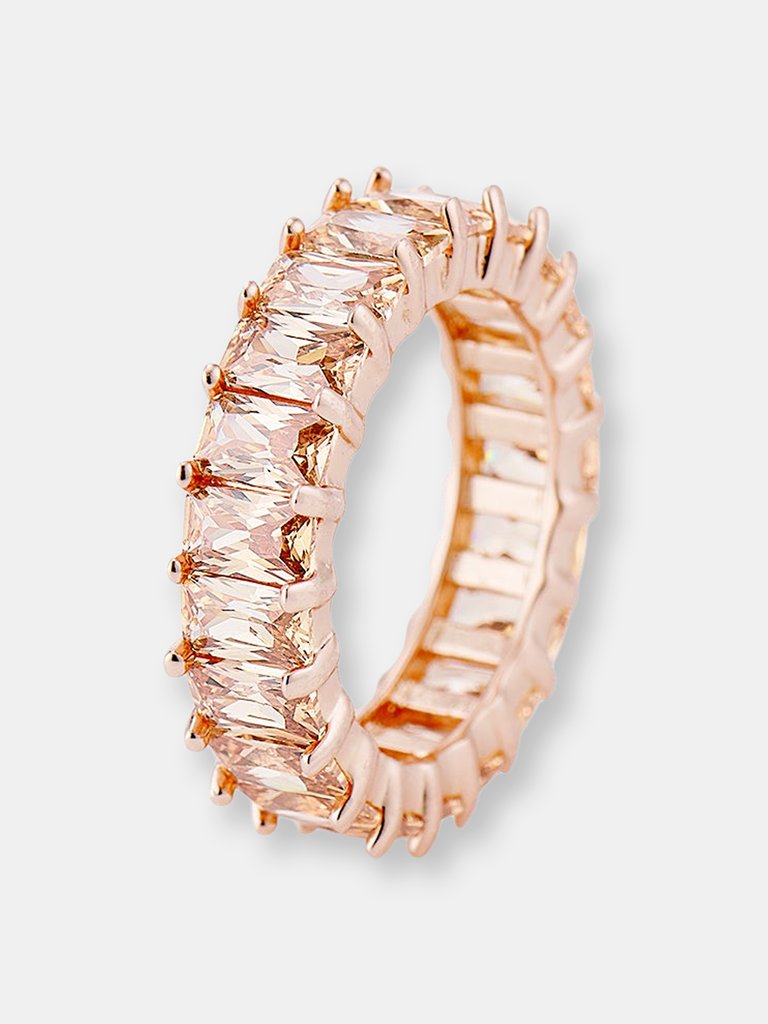 Champagne Eternity Band