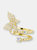 Cz Butterfly Rope Ring
