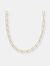 Golden Paperclip Necklace - Gold