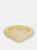 Pave Singet Ring - Gold