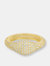 Pave Singet Ring - Gold