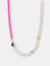 Pearl X Yin Yang Bead Necklace - Default Title