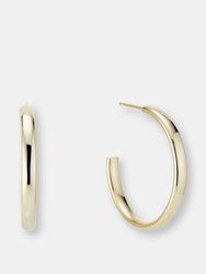 Solid Hoop - Gold