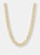 Thick Cuban Chain Choker - Gold