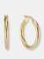 Thin Hoop Earring - Gold