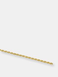 Thin Rope Bracelet - Gold