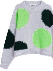 Women Event Jacquard Pullover Combo2 Mint Julep Sweater - Grey