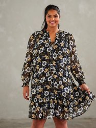 Delfina Print Dress