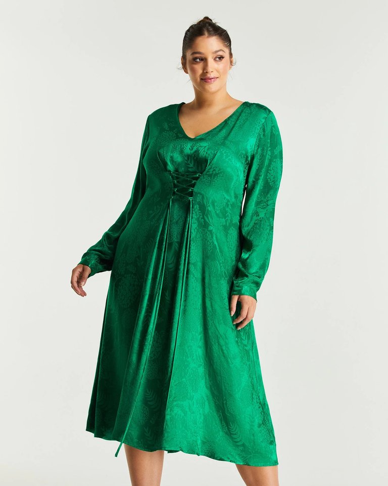 Greenpoint Dress - Kelly Green