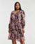 Harlequin Blooms Dress - Print