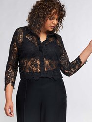 Joanna Lace Jacket - Black