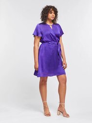 Matilda Satin Dress