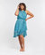 Sorrento Print Dress - Blue
