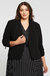 Thea Bow Sleeve Jacket - Black