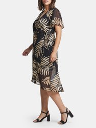 Wild Fern Wrap Dress