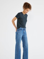 Amis Relaxed Boot Jeans - Cielo