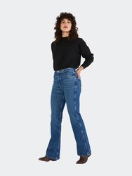 Anya Modern Flare Jean - Wetlands - Denim