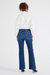 Anya Modern Flare Jeans - Chrome Diopside