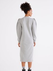 Brisa Knit Dress - Heathey Grey