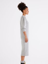 Brisa Knit Dress - Heathey Grey