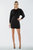 Camila Pleated Knit Dress - Black Beauty