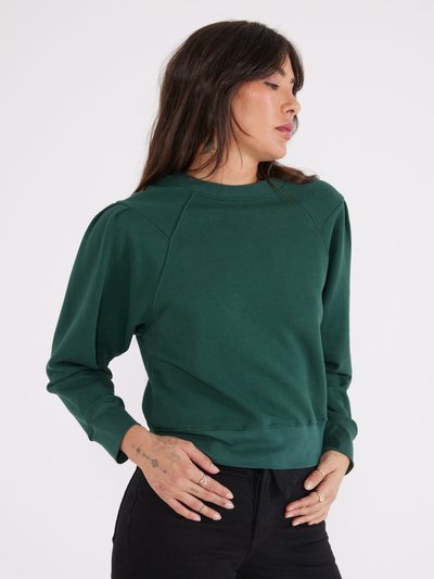 ETICA Dani Pleated Sweat Top - Mountain View product